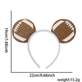 Themed Party Supplies World Cup Fan Headband – Soccer Theme Party Cheer Accessory