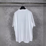 Mens T-shirts Summer Paris PARIS Print Short Sleeve Cotton T-Shirt