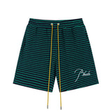 Rhude Shorts Micro Label Letter Embroidered Casual Shorts Beach Shorts