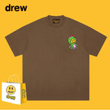 Drew T Shirts Short Sleeve Anime Print