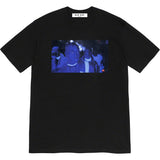 Men T-shirts 21FW America Eats Its Young Tee Movie Joint Printed Crew Neck Short Sleeve T-Shirt