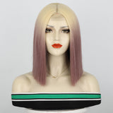 Women'S Wigs Short Bob Lace Front Synthetic Wig