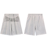 Purple Brand Shorts Summer Men Large Size Loose Casual