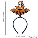 Halloween headband Halloween Light-Up Headband – Glowing Ghost & Bat Party Accessory