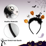 Halloween headband Halloween Headband – Party Decoration & Photo Prop with Bats, Cats & Pumpkins
