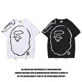 Bathing Ape T-Shirt Summer Ape Man Short Sleeve T-Shirt
