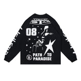Hellstar long-sleeve T-shirt autumn, loose long-sleeve T-shirt