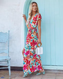 Women Dresses  Flirty and Feminine: Women's Leisure Dress with Charming Floral Print
