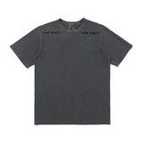C.e t shirts washed batik round neck pullover men's and women's short sleeves