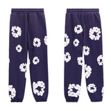 Denim Tears Hoodie Sweatpants Kapok Foam Printed Hoodie Trousers Suit(Options need to be purchased separately)