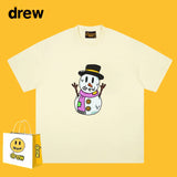 Drew T Shirts T-shirt Snowman Print