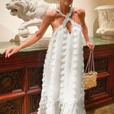 Women Party Dress Elegant and Sophisticated Long Dress (SS0416)