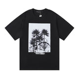 Purple Brand T Shirts Purple Micro Label Letter Pattern Printed Short Sleeve T-Shirt