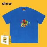 Drew T Shirts Loose Graffiti Printing
