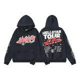 Hellstar Hoodie & Pants Wash Water Make Old Hoodies Sweater Trousers