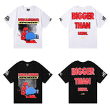 Hellstar T Shirt Knock-out Summer Short Sleeve T-Shirt