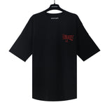 Palm Angels T Shirts Alphabet Slogan Printed Short Sleeve T-Shirt
