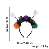 Halloween headband Halloween Cat Ear & Pumpkin Headband – Ghost & Rose Party Hair Accessory