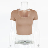 Women Tops Fashion Sexy Cool Vest (ZJ0415)