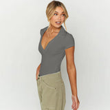 Women Tops Fashion Sexy Cool Vest (ZJ0415)