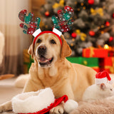 Themed Party Supplies Adjustable Christmas Pet Headband – Festive Holiday Dog Accessory