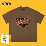 Drew T Shirts Smiley Face Short Sleeve T-shirt