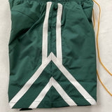 Rhude Shorts Striped Ribbon Color Matching Casual Quick-Drying Shorts Beach Pants