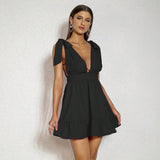 Women Dresses Fashion Casual Cool Dress (HWFS0410)