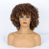 Women's Wigs Short Curly Afro Wig