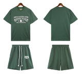 Denim Tears T Shirt Shorts Short Sleeve T-shirt Men and Women Sports Shorts Suit(Options need to be purchased separately)
