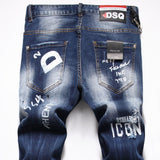 DSQ Jeans Ripped Stretch Jeans