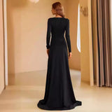 Women Party Dress Elegant and Sophisticated Long Dress (SS0416)