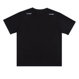 C.e t shirts creative picture frame pattern round neck short sleeve men and women