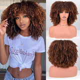 Women's Wigs Short Afro Curly Wig