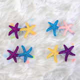Themed Party Supplies Cartoon Seashell & Starfish Hair Clips – Ocean Theme Birthday Party Accessories