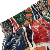 Rhude T Shirt Cartoon Graffiti Letter Casual Short Sleeve Shirt Shorts