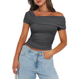 Women Tops Fashion Breathable Long Sleeves Top  (HZL0412)