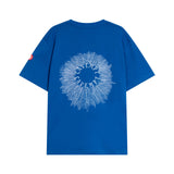 C.e t shirts creative stereoembroider round neck pullover short sleeve for men and women