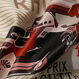 Rhude T Shirt Geometric Print Short Sleeve T-Shirt