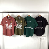 Rhude T Shirt Short Sleeve Shirt Casual Shirt