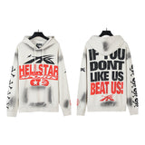 Hellstar Hoodie & Pants Wash Water Make Old Hoodies Sweater Trousers