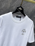 Chh Chrome Hearts T Shirts Liuding Alphabet Casual Short Sleeve T-Shirt