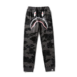 Bathing Ape Pants Camouflage Shark Casual Pants