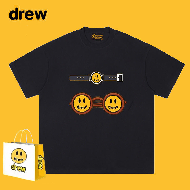 Drew T Shirts High Street Loose Men's Short Sleeve