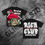 Street Unisex T-shirt Street Gothic Hip Hop T-Shirt