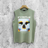 Purple Brand Tank T Shirts Sleeveless T-shirt Vest