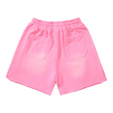 Hellstar Shorts Wash Black Old Casual Shorts Hot Pants