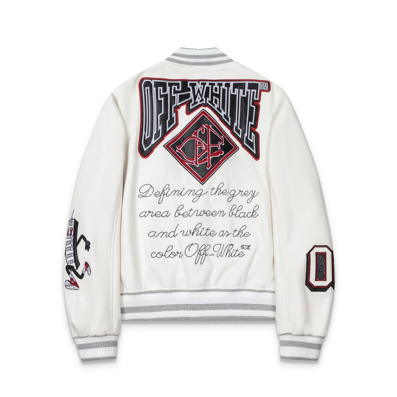 Off white jacket spring & fall style outwear for men and women