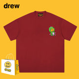 Drew T Shirts Short Sleeve Anime Print