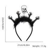 Halloween headband Halloween Headband – Party Decoration & Photo Prop with Bats, Cats & Pumpkins